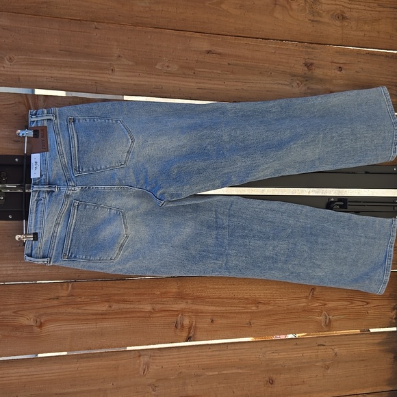 "JUDY BLUE" Blue Retro Wide Leg Jeans Sz 11/30 - Picture 5 of 6